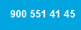900 551 41 45 900 551 41 45